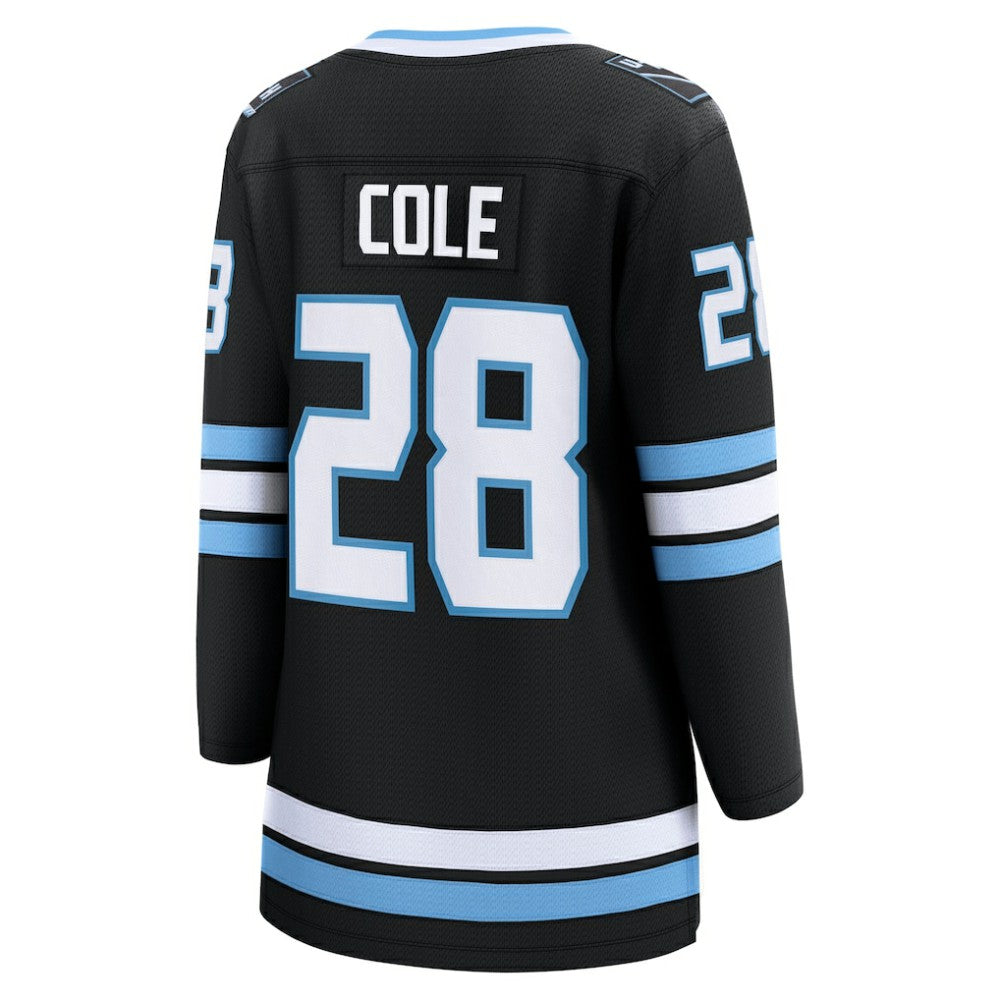 Ian Cole Utah Mammoth Fanatics Women's Home Breakaway Player Jersey - Black | US 203513294