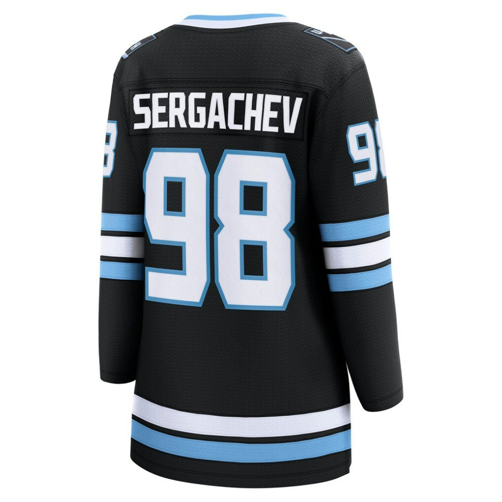 Mikhail Sergachev Utah Mammoth Fanatics Women's Home Breakaway Player Jersey - Black | US 203513295