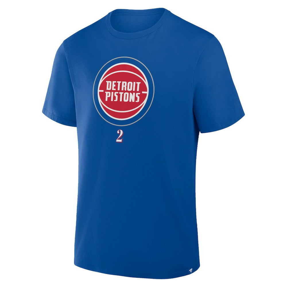 Cade Cunningham Detroit Pistons In The Paint Name & Number T-Shirt Blue - Fanatics