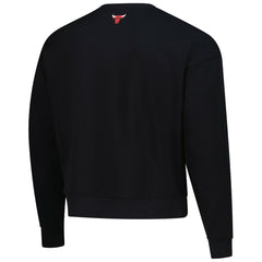 Chicago Bulls Terez Unisex Oversized Gemstone Logo Sweatshirt Black outlet
