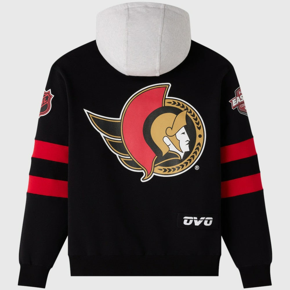 Ottawa Senators OVO x NHL Fleece Hoodie - Black | US 203514857