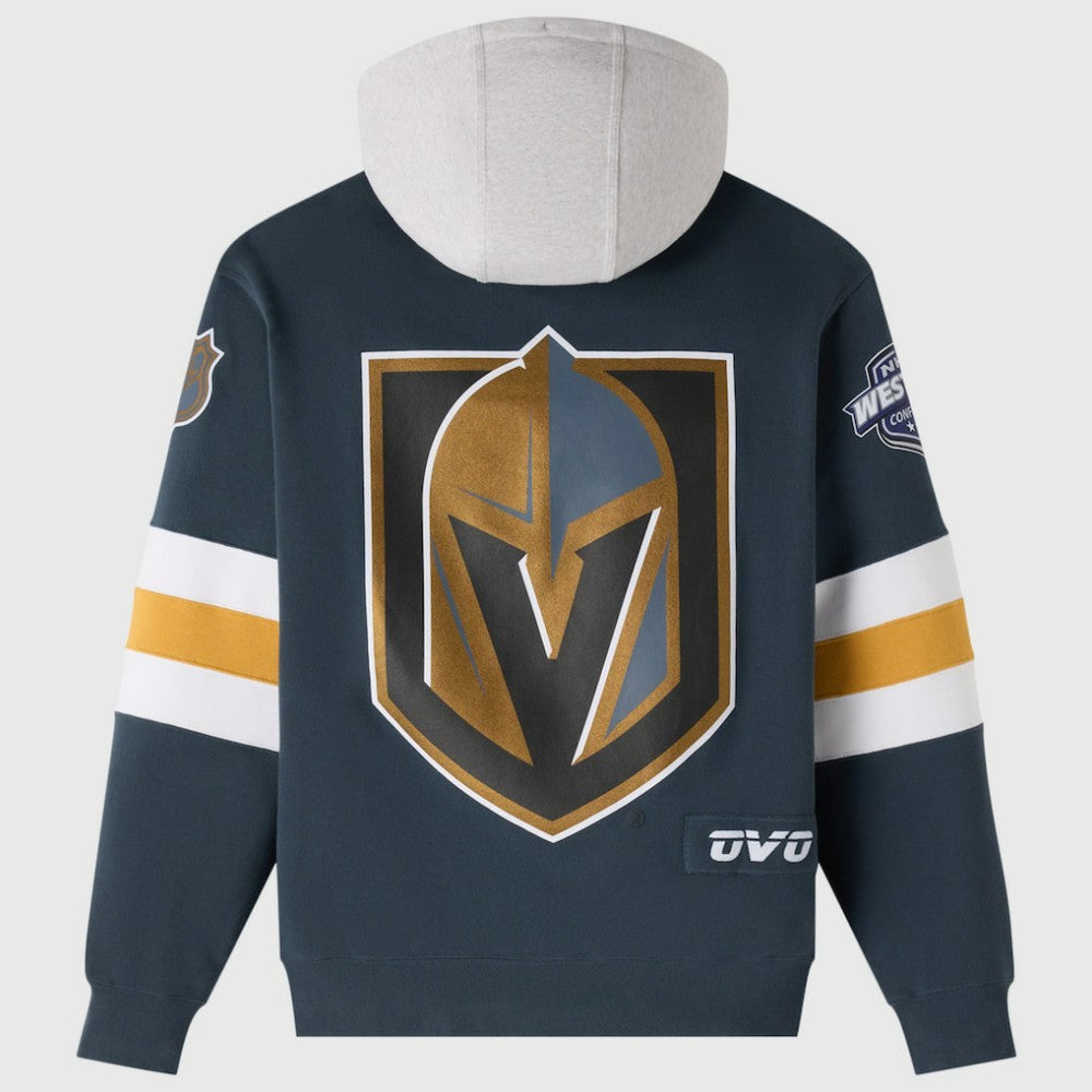 Vegas Golden Knights OVO x NHL Fleece Hoodie - Gray | US 203514868
