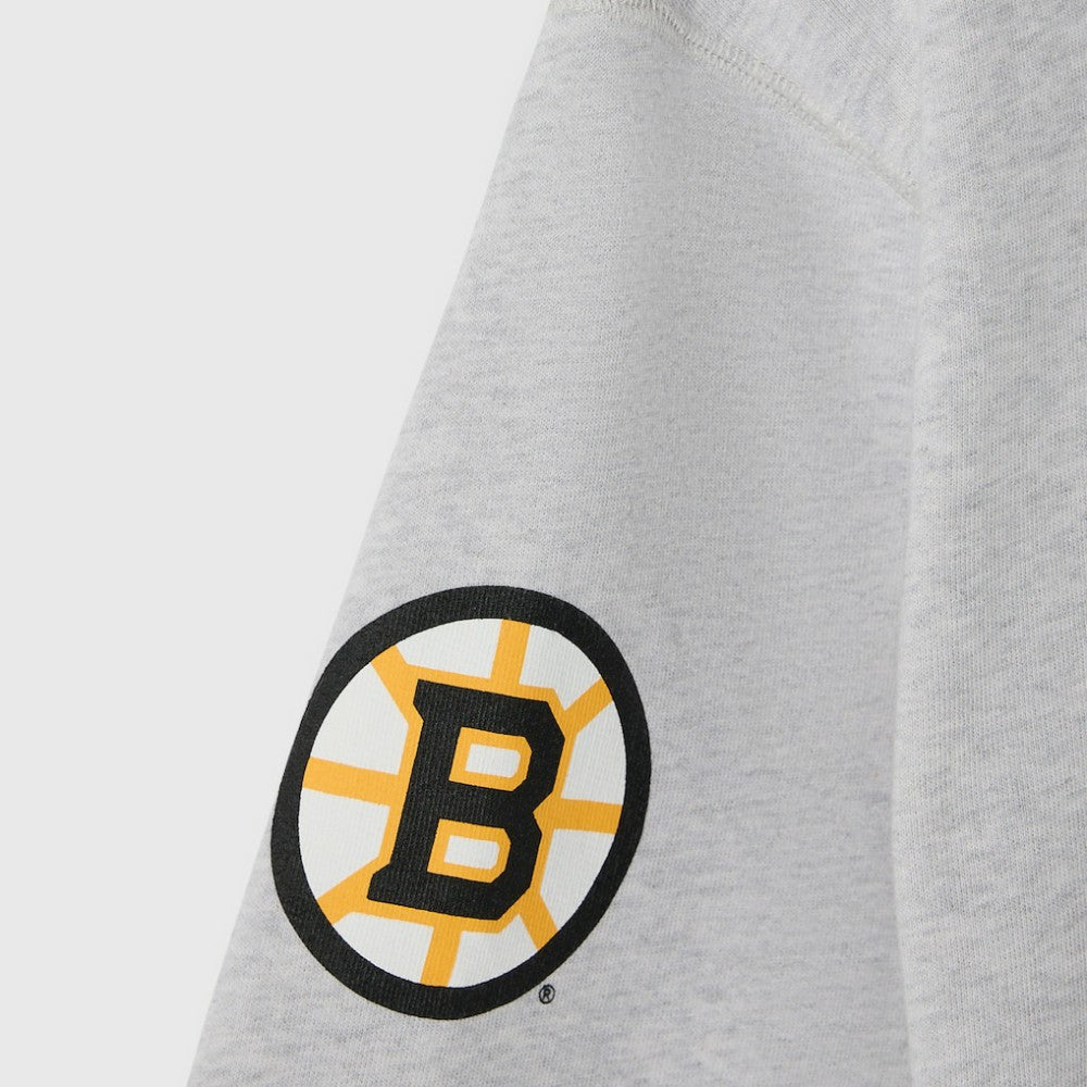 Boston Bruins OVO x NHL Fleece Sweatshirt - Heather Gray | US 203514877