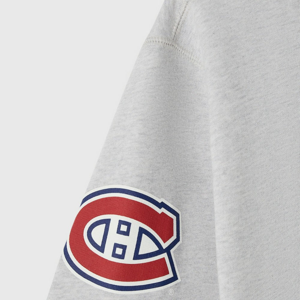 Montreal Canadiens OVO x NHL Fleece Sweatshirt - Heather Gray | US 203514879