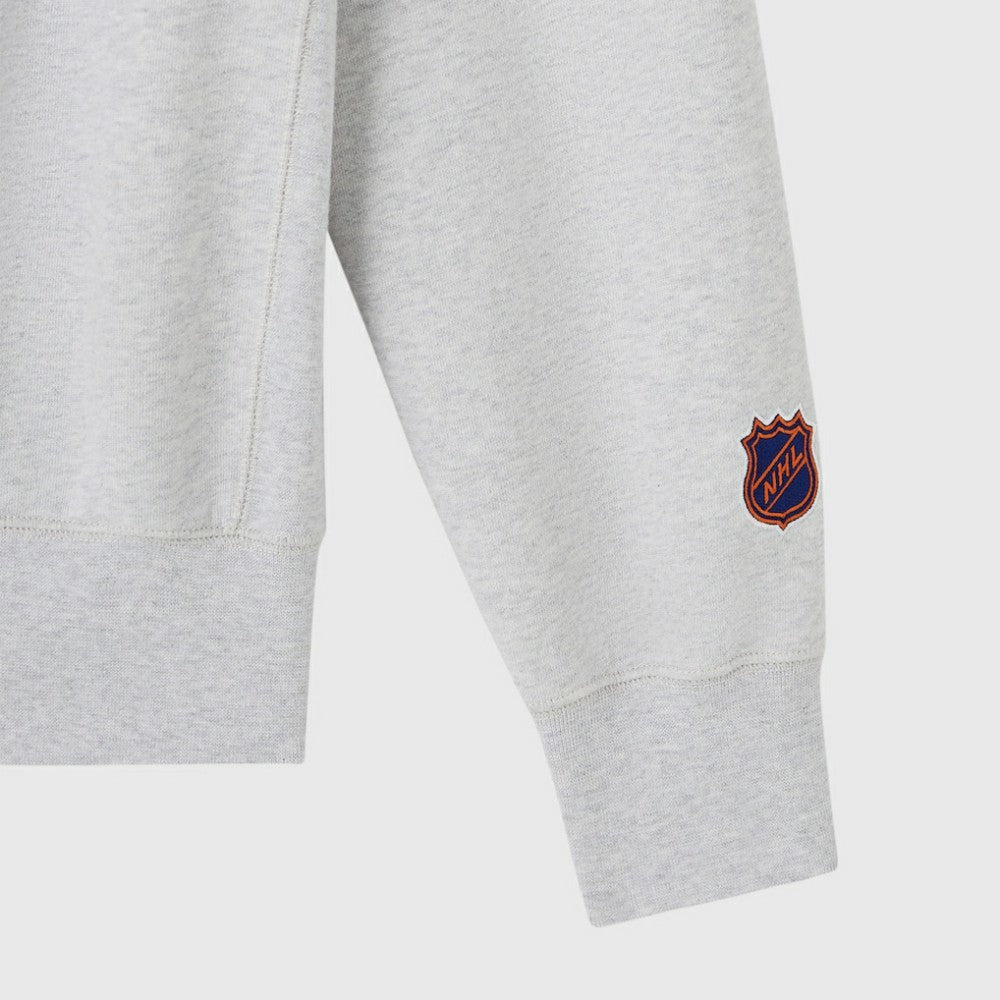 Edmonton Oilers OVO x NHL Fleece Sweatshirt - Heather Gray | US 203514883