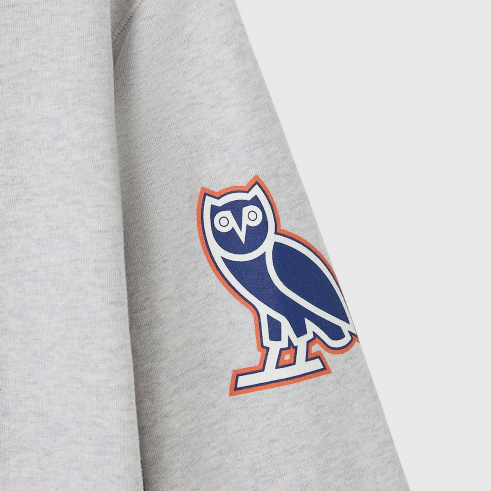 Edmonton Oilers OVO x NHL Fleece Sweatshirt - Heather Gray | US 203514883