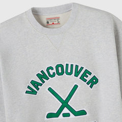 Vancouver Canucks OVO x NHL Fleece Sweatshirt - Heather Gray | US 203514888