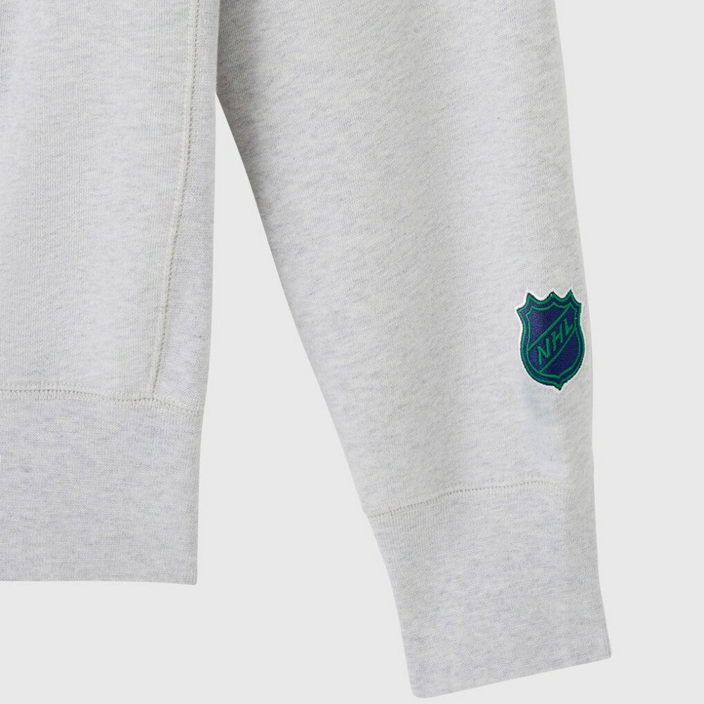Vancouver Canucks OVO x NHL Fleece Sweatshirt - Heather Gray | US 203514888