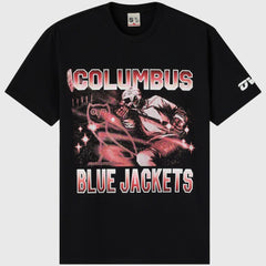 Columbus Blue Jackets OVO x NHL Graphic T-Shirt - Black | US 203514903