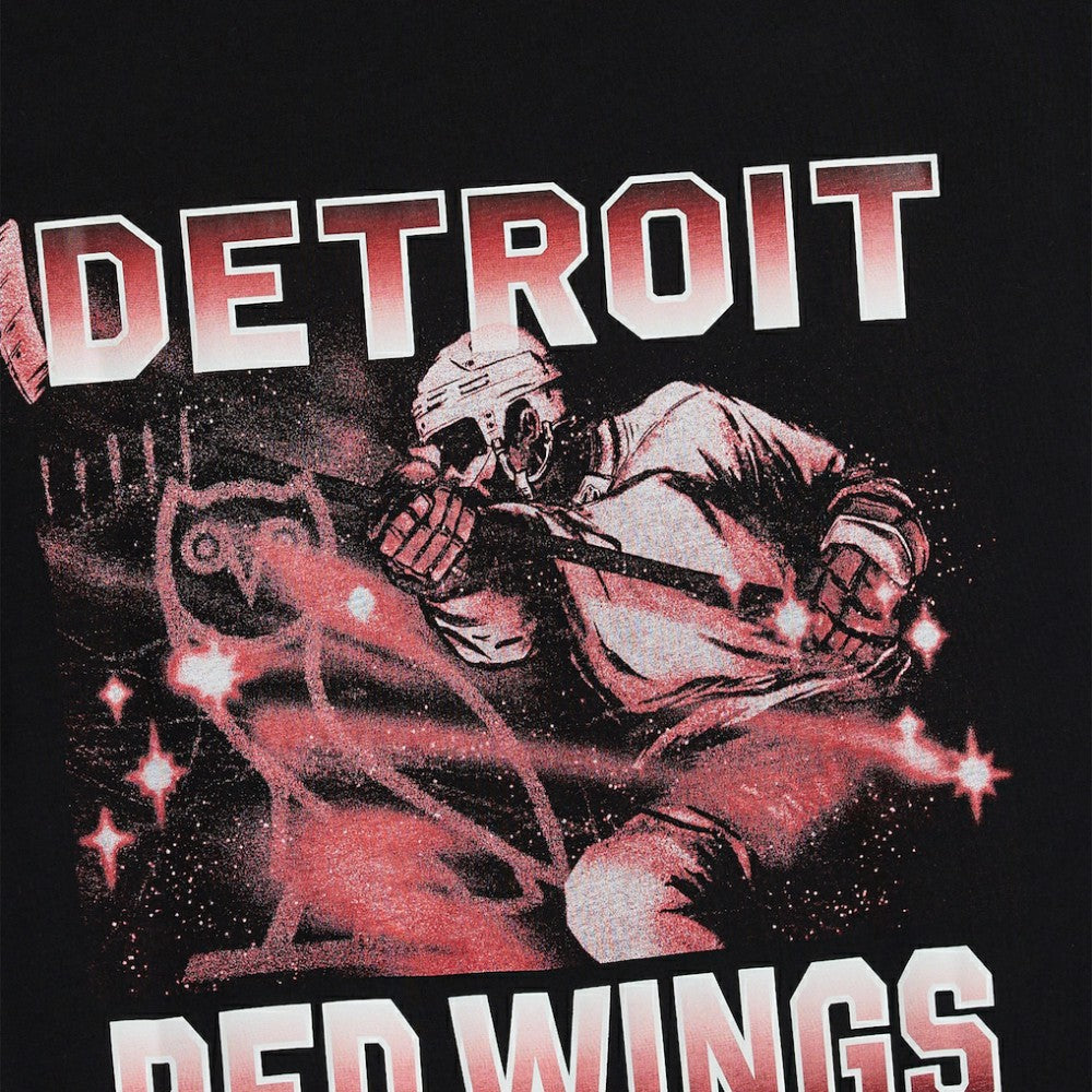 Detroit Red Wings OVO x NHL Graphic T-Shirt - Black | US 203514904