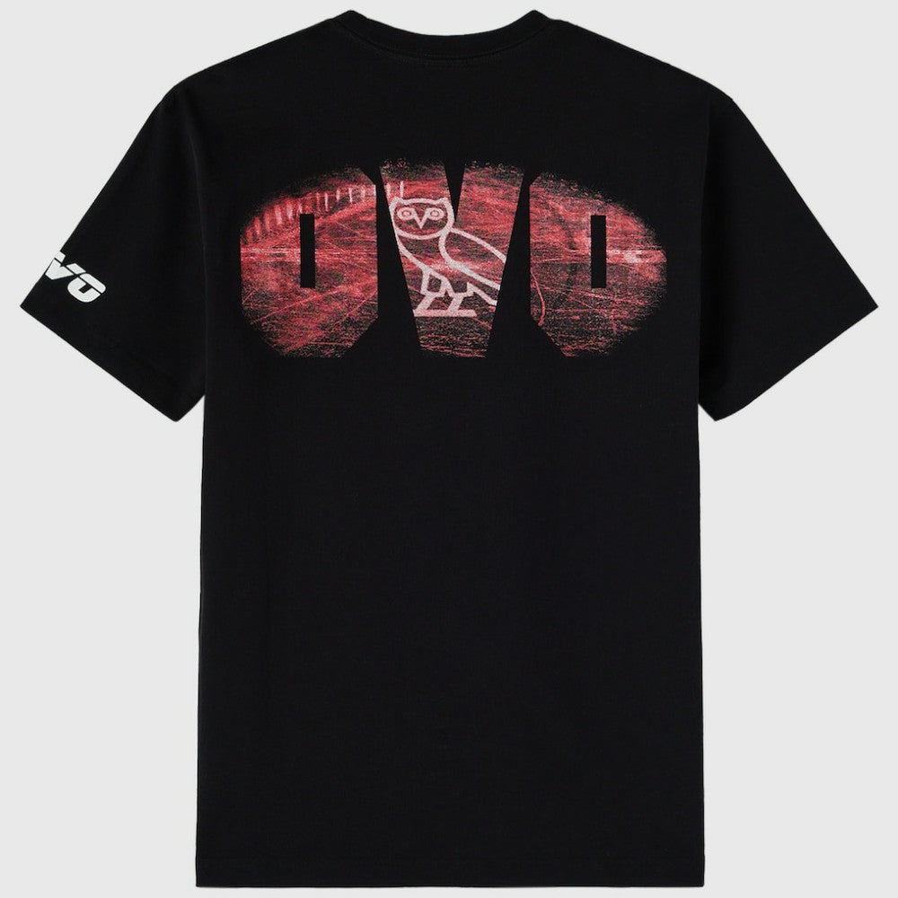 New Jersey Devils OVO x NHL Graphic T-Shirt - Black | US 203514908