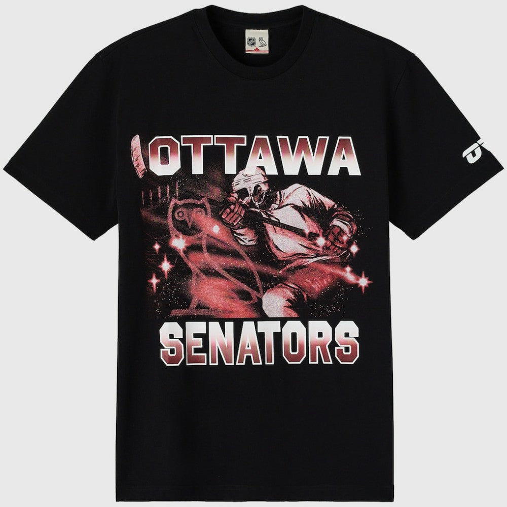 Ottawa Senators OVO x NHL Graphic T-Shirt - Black | US 203514911
