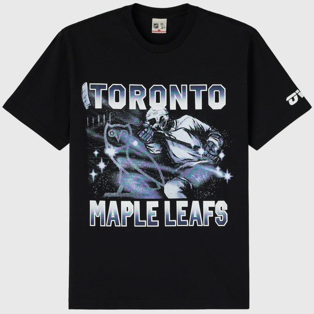 Toronto Maple Leafs OVO x NHL Graphic T-Shirt - Black | US 203514914