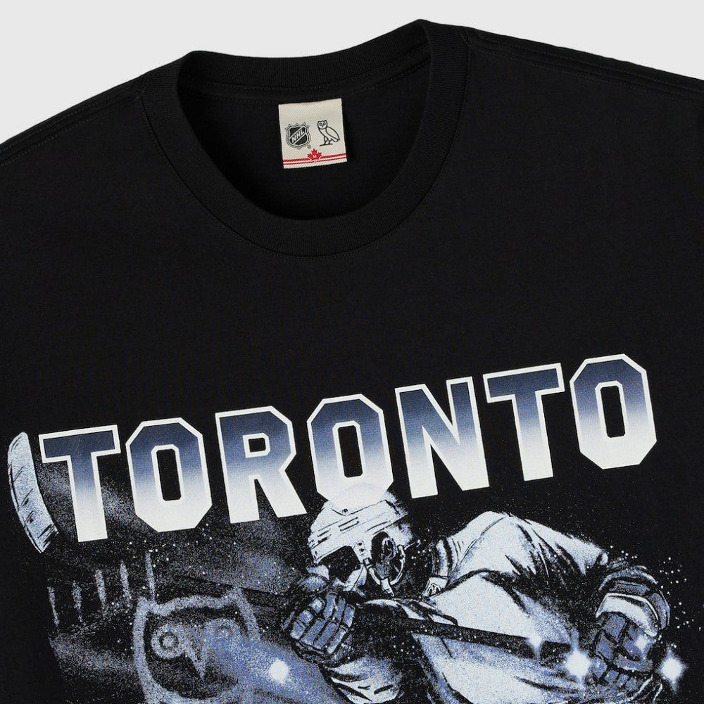 Toronto Maple Leafs OVO x NHL Graphic T-Shirt - Black | US 203514914
