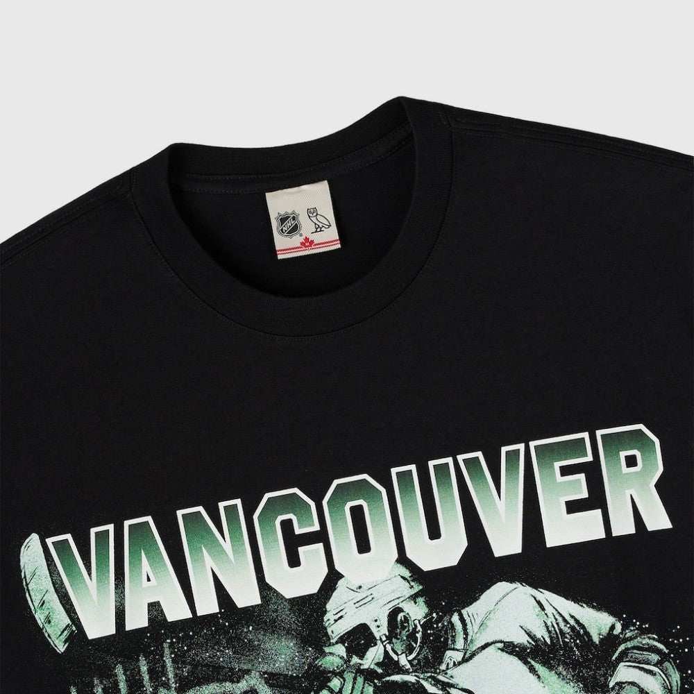 Vancouver Canucks OVO x NHL Graphic T-Shirt - Black | US 203514916