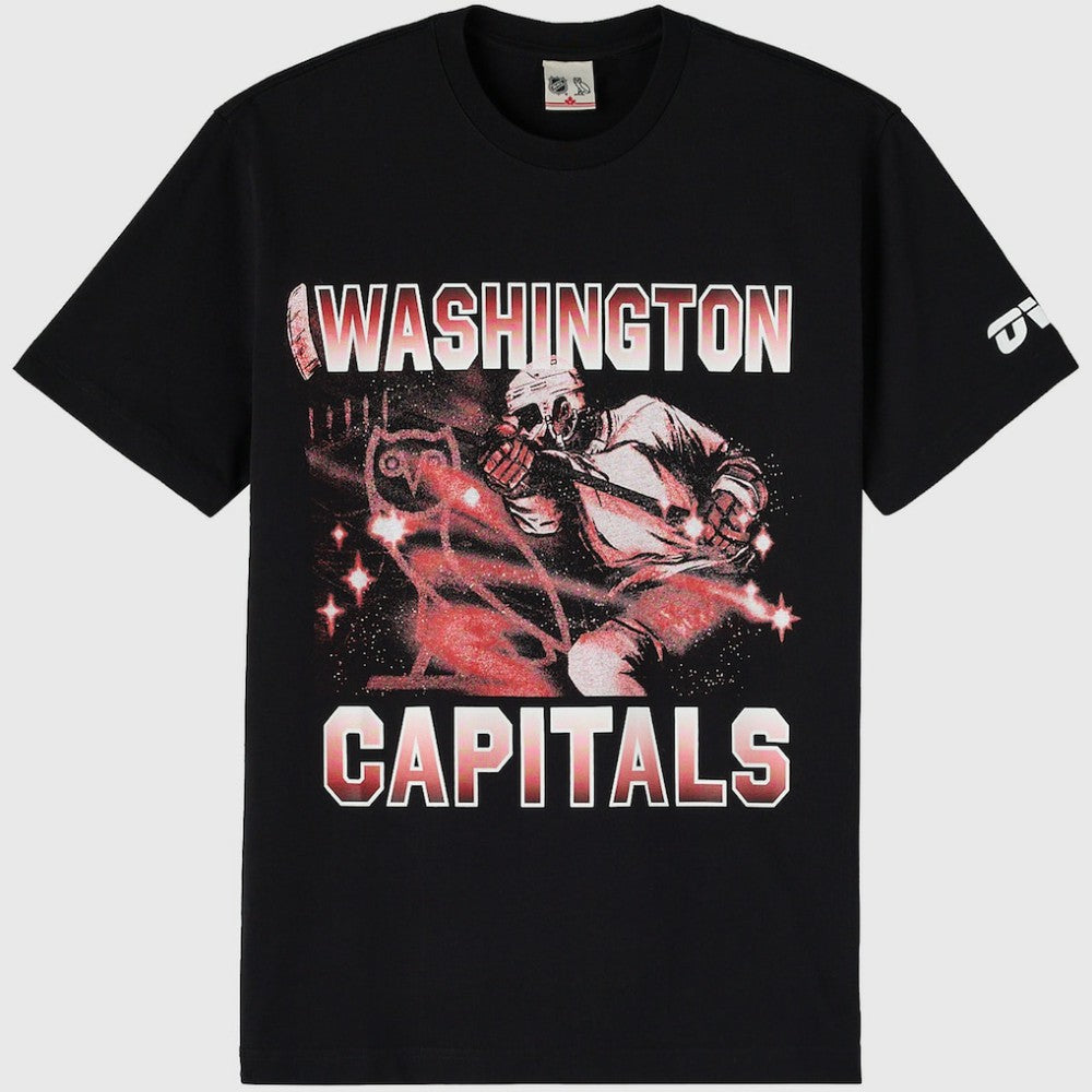Washington Capitals OVO x NHL Graphic T-Shirt - Black | US 203514918
