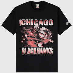 Chicago Blackhawks OVO x NHL Graphic T-Shirt - Black | US 203514919