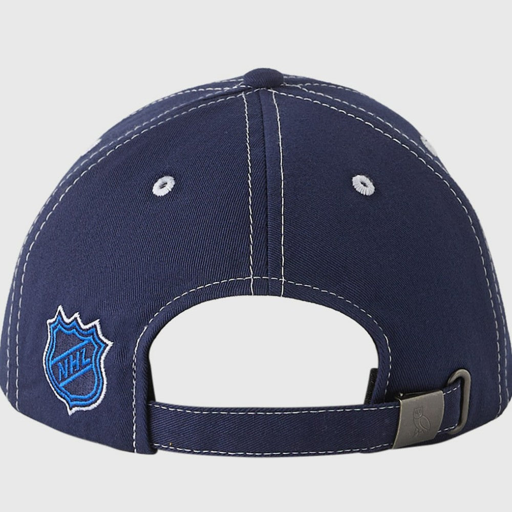 Winnipeg Jets OVO x NHL Adjustable Sport Hat - Navy | US 203514922