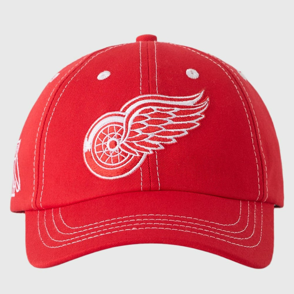 Detroit Red Wings OVO x NHL Adjustable Sport Hat - Red | US 203514923