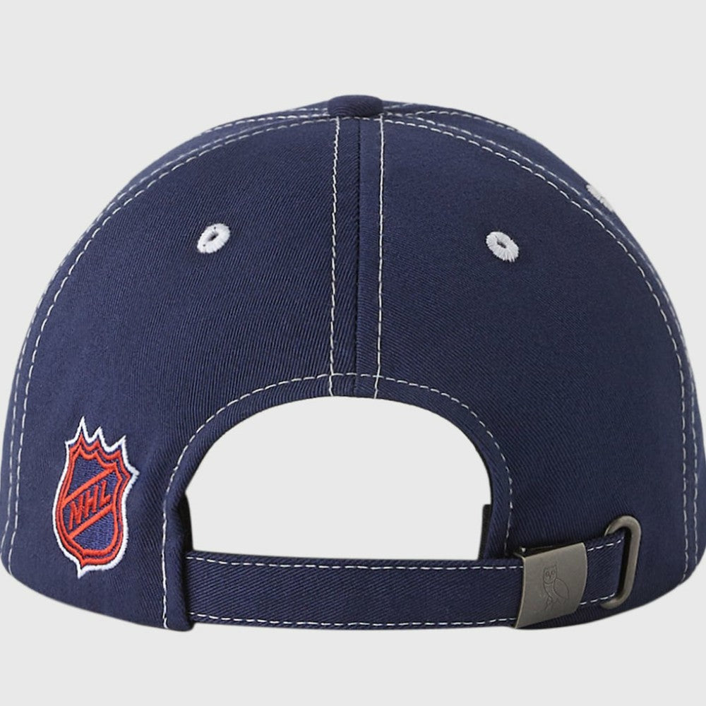 Edmonton Oilers OVO x NHL Adjustable Sport Hat - Navy | US 203514924