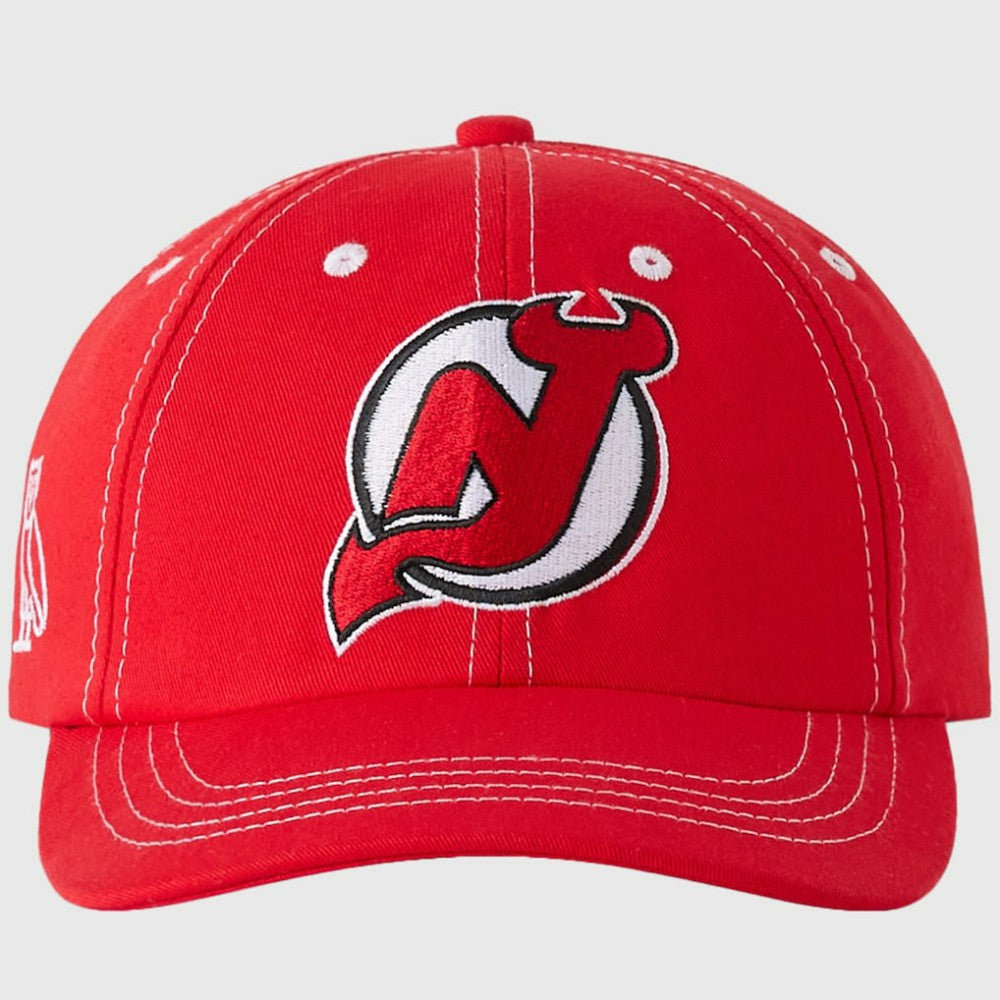 New Jersey Devils OVO x NHL Adjustable Sport Hat - Red | US 203514927
