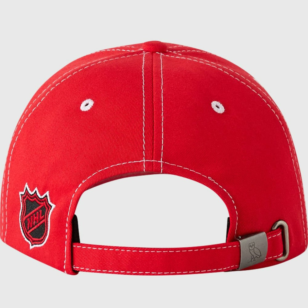New Jersey Devils OVO x NHL Adjustable Sport Hat - Red | US 203514927