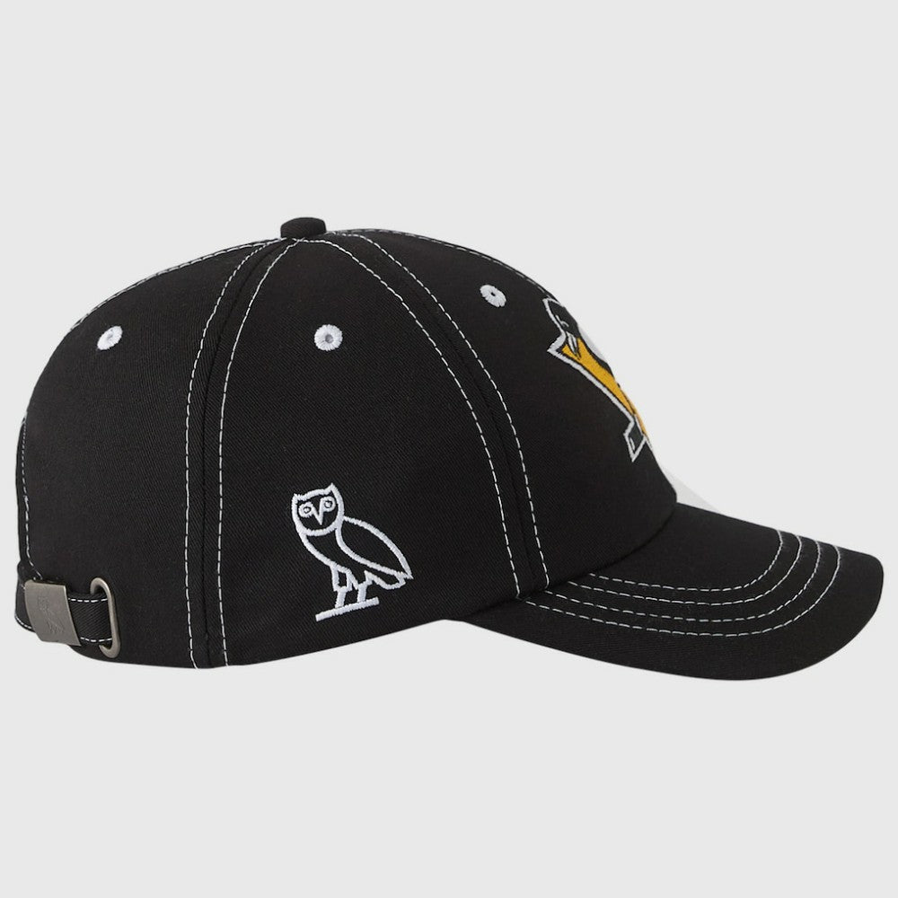Pittsburgh Penguins OVO x NHL Adjustable Sport Hat - Black | US 203514931
