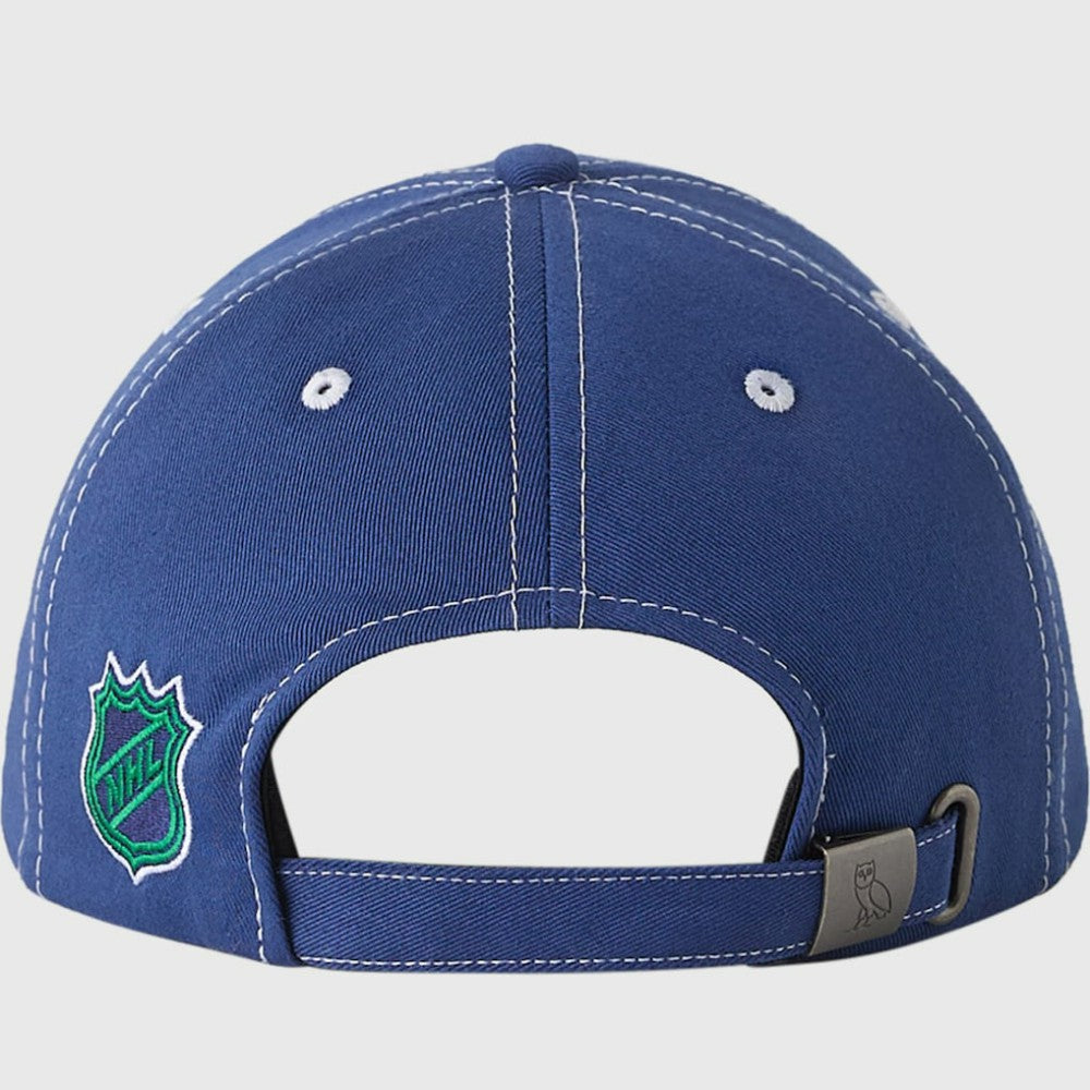 Vancouver Canucks OVO x NHL Adjustable Sport Hat - Blue | US 203514934