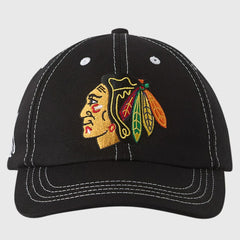 Chicago Blackhawks OVO x NHL Adjustable Sport Hat - Black | US 203514937