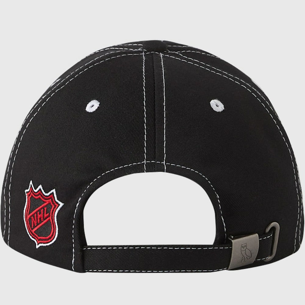 Chicago Blackhawks OVO x NHL Adjustable Sport Hat - Black | US 203514937