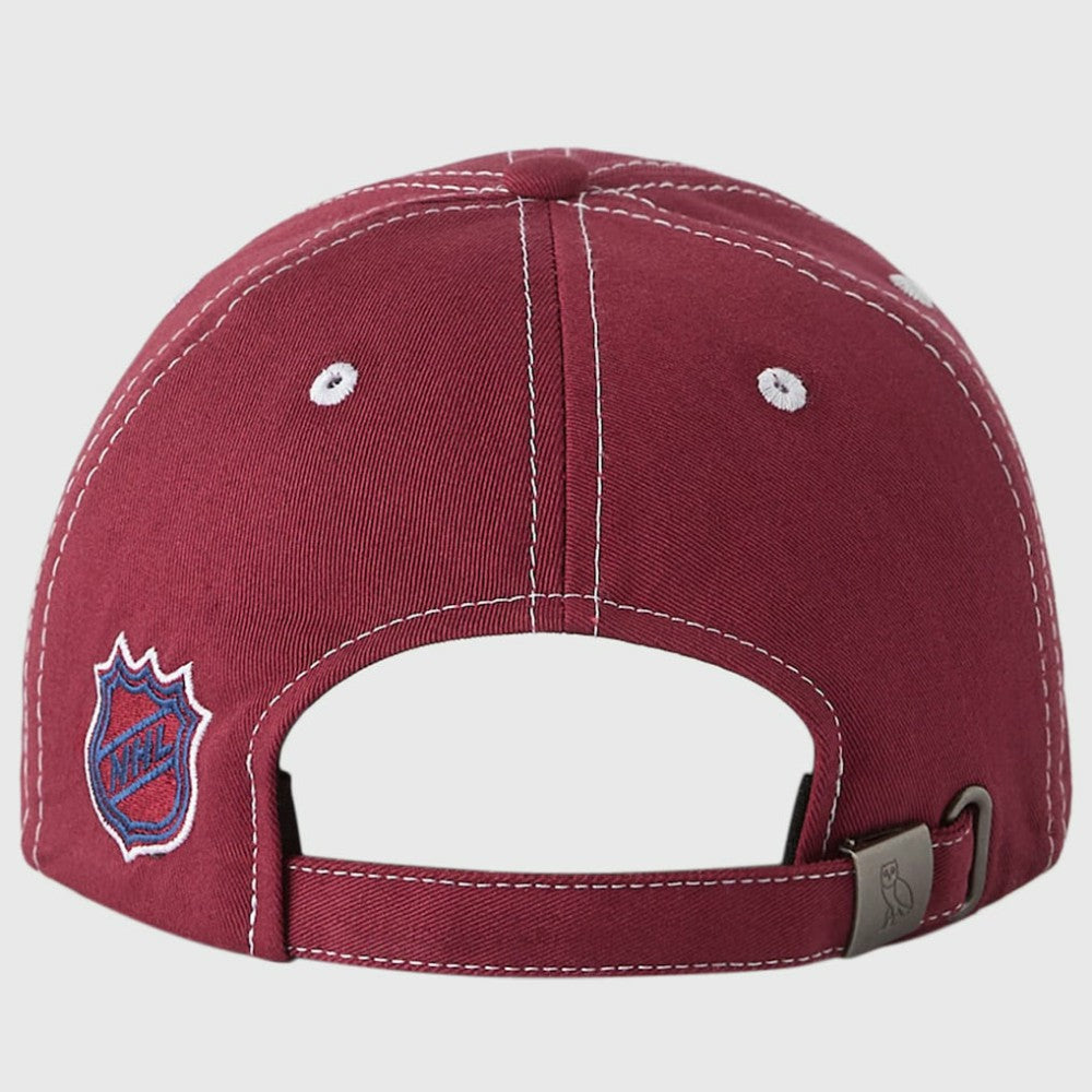 Colorado Avalanche OVO x NHL Adjustable Sport Hat - Burgundy | US 203514940