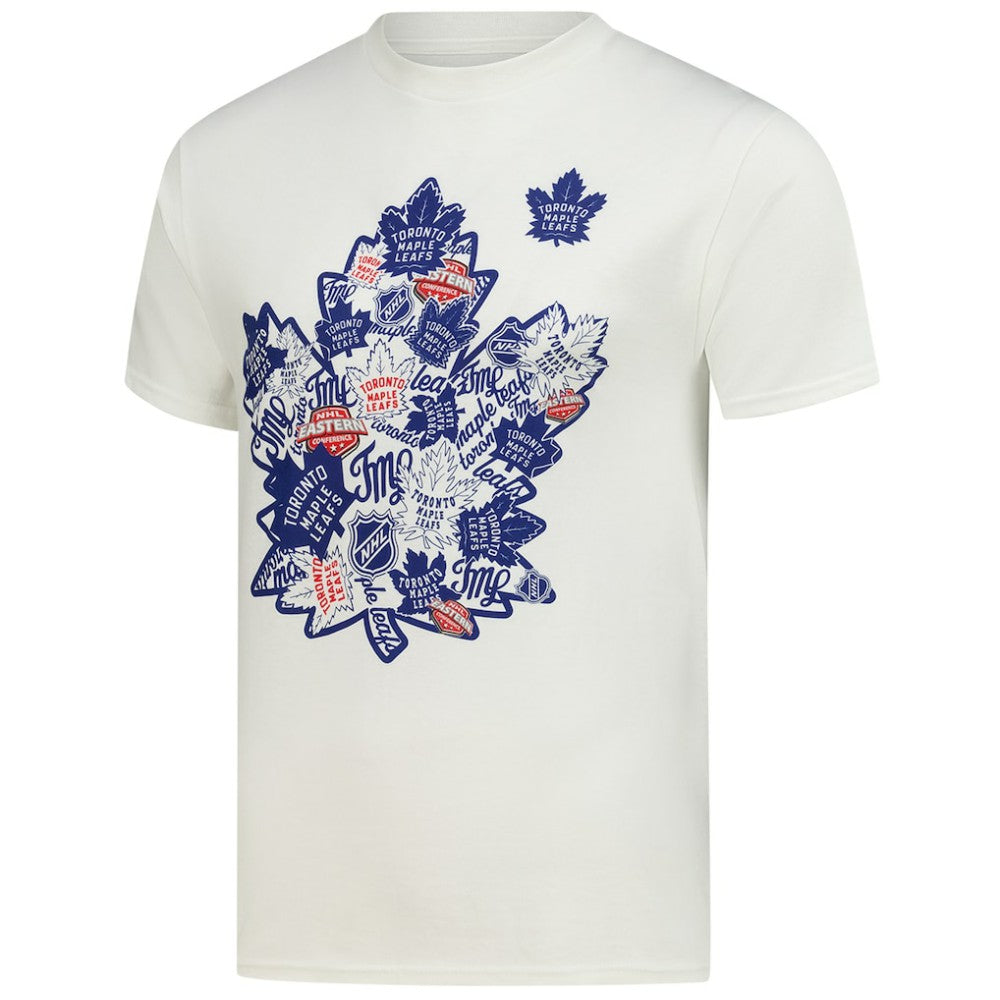 Toronto Maple Leafs Starter Logo Collage T-Shirt - White | US 203517175