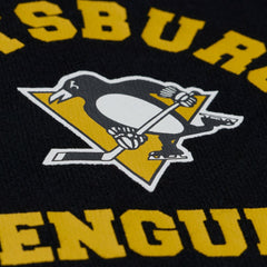 Pittsburgh Penguins Mitchell & Ness Women's Crewneck Sweatshirt - Black | US 203517451