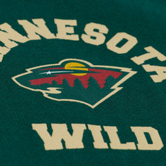 Minnesota Wild Mitchell & Ness Women's Crewneck Sweatshirt - Green | US 203517452
