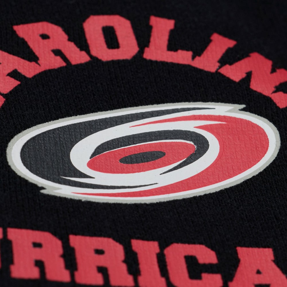 Carolina Hurricanes Mitchell & Ness Women's Crewneck Sweatshirt - Black | US 203517456