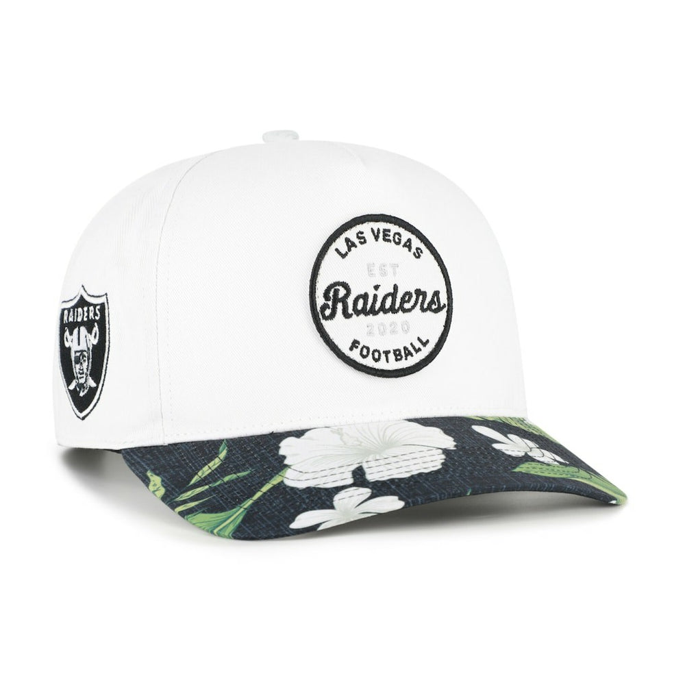 Las Vegas Raiders '47 Beach Side Hitch Adjustable Hat - White/Black Hats