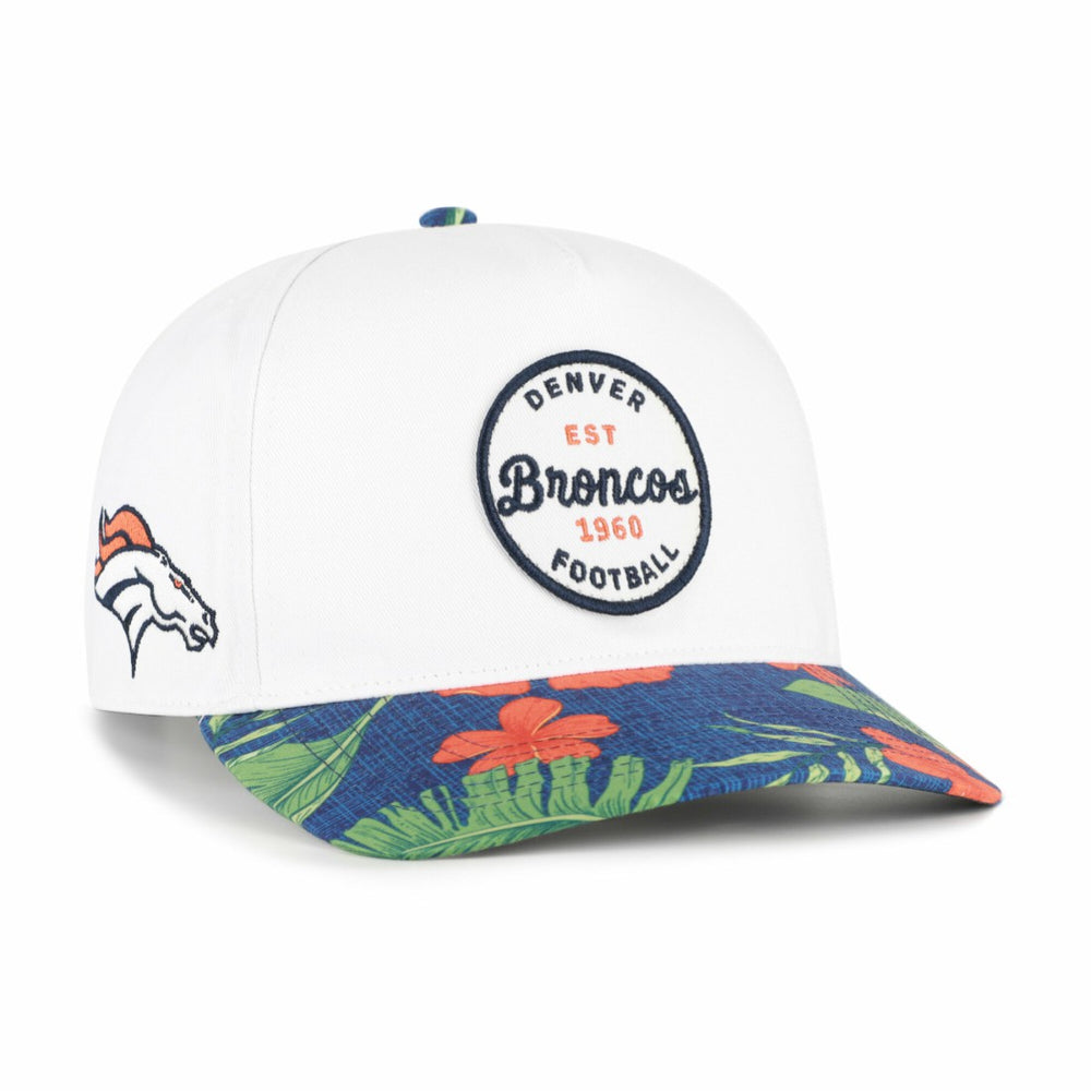 Denver Broncos '47 Beach Side Hitch Adjustable Hat - White/Navy Hats