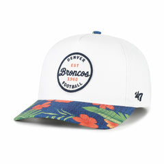 Denver Broncos '47 Beach Side Hitch Adjustable Hat - White/Navy Hats