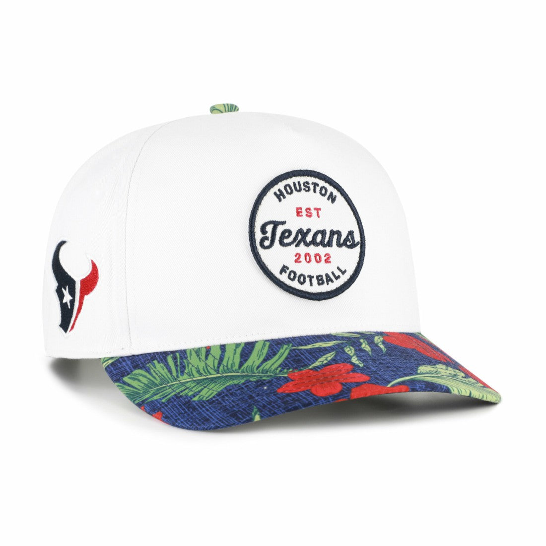 Houston Texans '47 Beach Side Hitch Adjustable Hat - White/Navy Hats