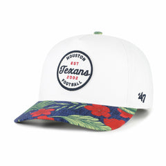 Houston Texans '47 Beach Side Hitch Adjustable Hat - White/Navy Hats