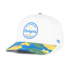 Los Angeles Chargers '47 Beach Side Hitch Adjustable Hat - White/Powder Blue Hats