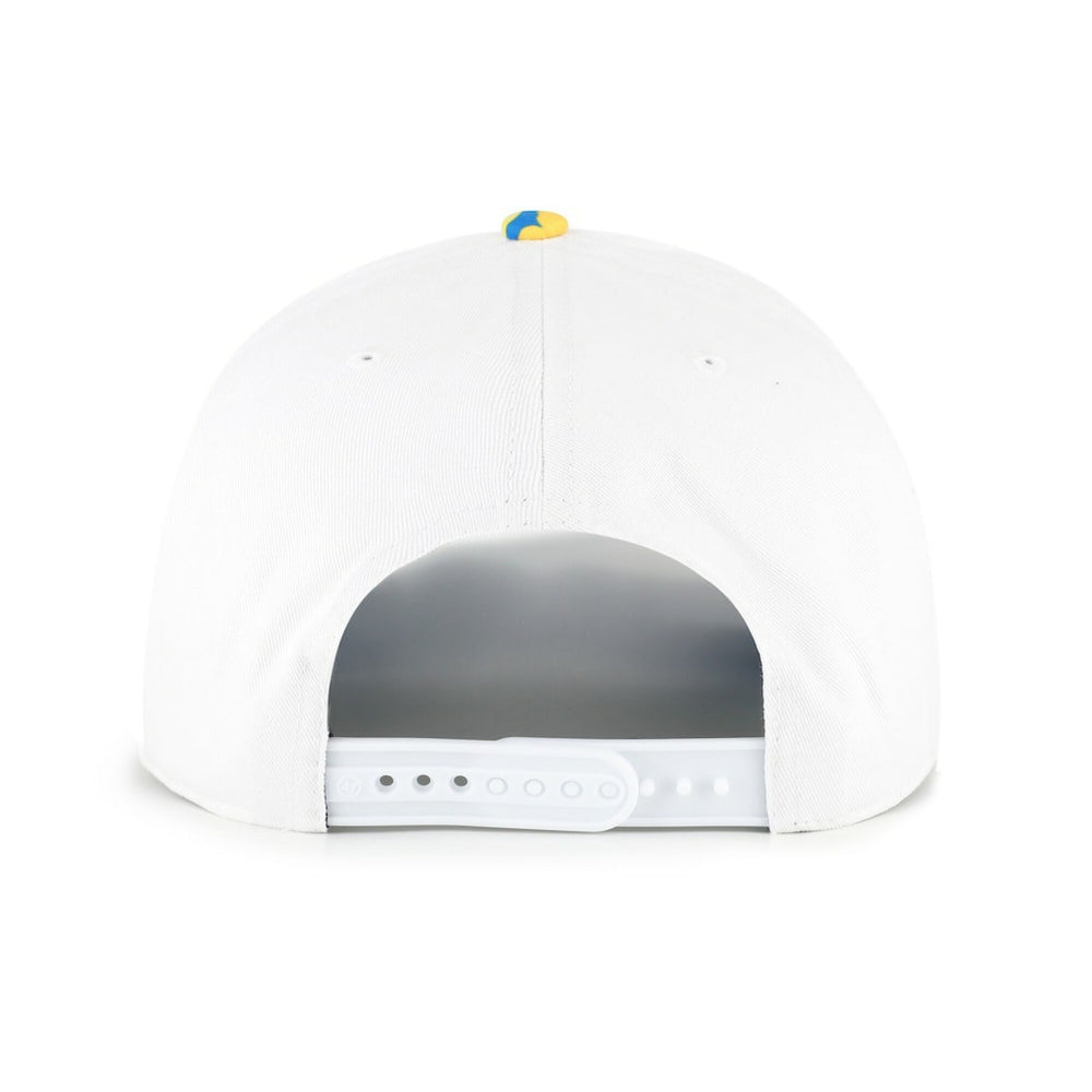 Los Angeles Chargers '47 Beach Side Hitch Adjustable Hat - White/Powder Blue Hats