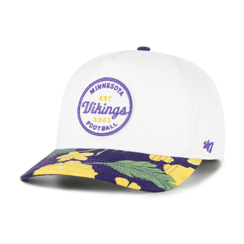 Minnesota Vikings '47 Beach Side Hitch Adjustable Hat - White/Purple Hats