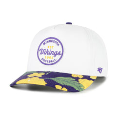 Minnesota Vikings '47 Beach Side Hitch Adjustable Hat - White/Purple Hats