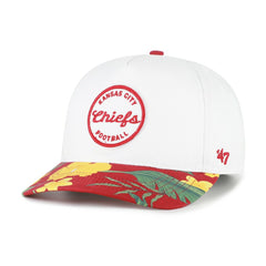 Kansas City Chiefs '47 Beach Side Hitch Adjustable Hat - White/Red Hats