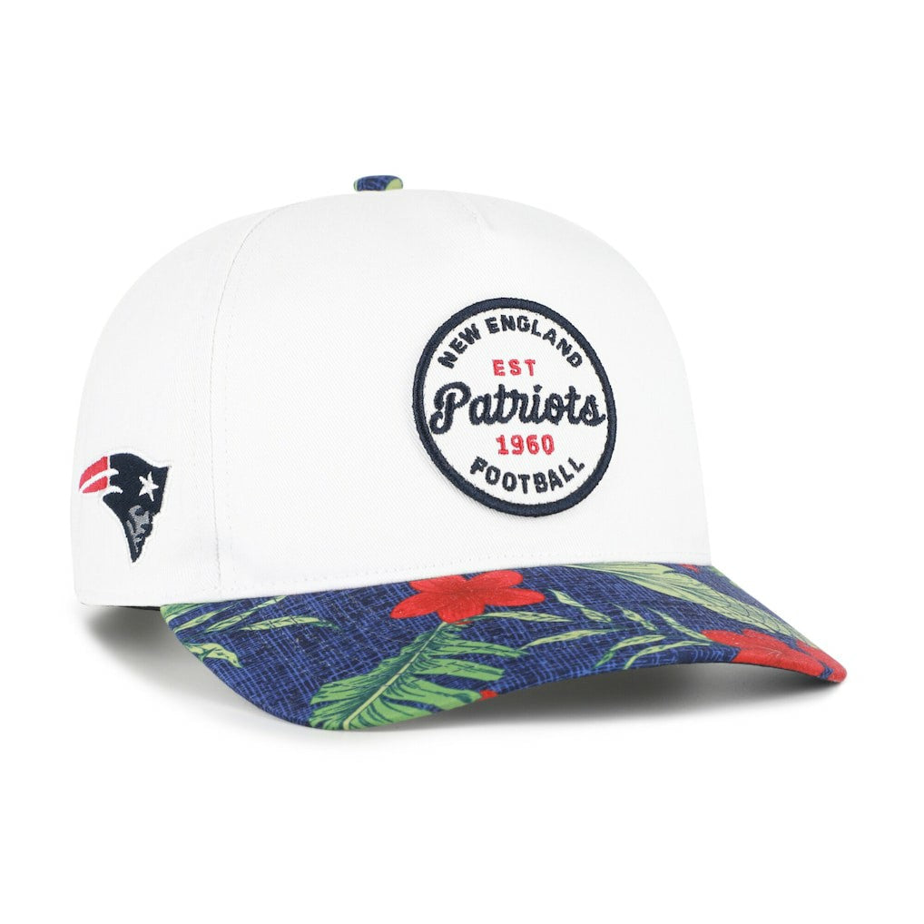 New England Patriots '47 Beach Side Hitch Adjustable Hat - White/Navy Hats