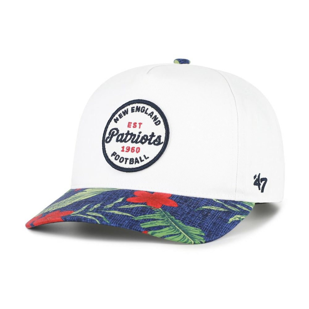 New England Patriots '47 Beach Side Hitch Adjustable Hat - White/Navy Hats