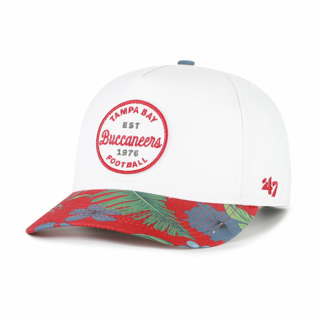 Tampa Bay Buccaneers '47 Beach Side Hitch Adjustable Hat - White/Red Hats