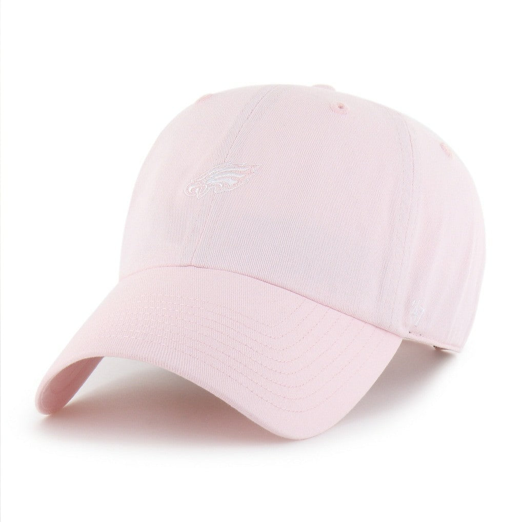 Philadelphia Eagles '47 Women's Base Runner Ballpark Clean Up Adjustable Hat - Light Pink Hats