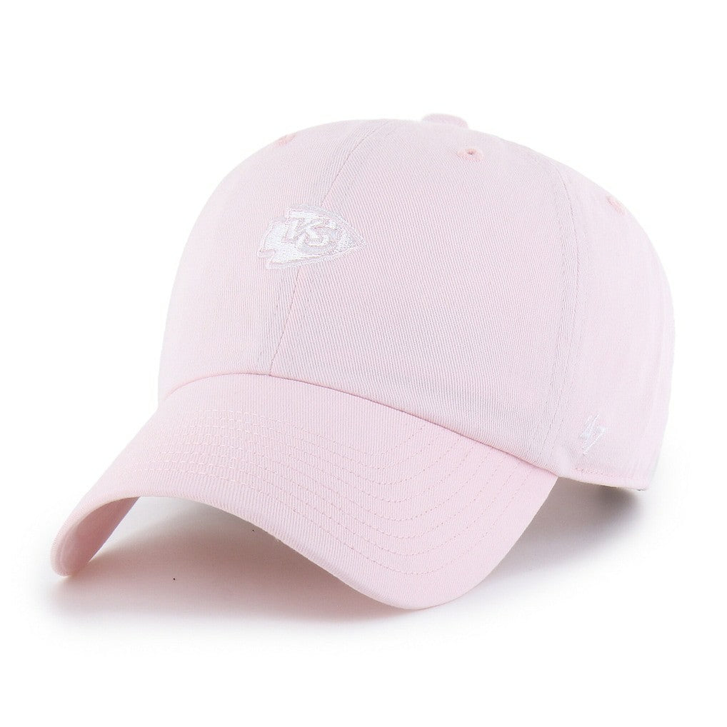 Kansas City Chiefs '47 Women's Base Runner Ballpark Clean Up Adjustable Hat - Light Pink Hats